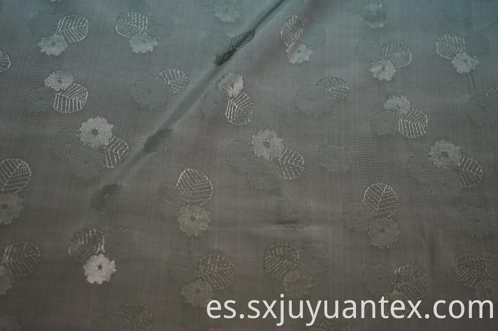 Viscose Flower Jacquard Fabric